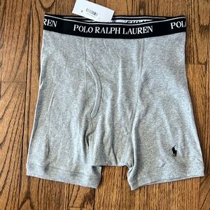 Polo Ralph Lauren Gray Classic Boxer Brief Small
